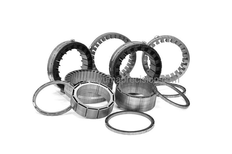 新能源汽車電機定轉子鐵芯--支持定制